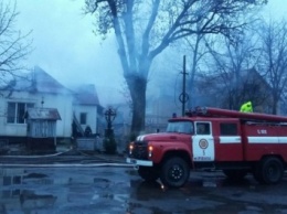 В Закарпатской области загорелось здание Иршавского районного суда