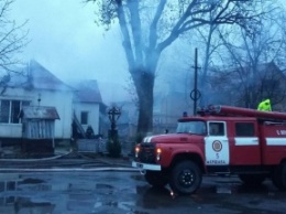 В Закарпатской обл. горело здание одного из районных судов