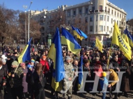Марш памяти Небесной Сотни начался в Харькове