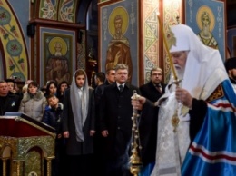 Патриарх Филарет отслужил панихиду по погибшим Героями Небесной Сотни