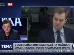 События на Майдане кто-то спонсирует из мотивов не в пользу Украины, - Усов