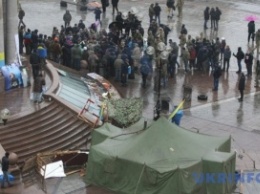 На Майдане произошла драка