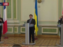 Климкин: Нужно убедить РФ в необходимости проведения выборов на Донбассе по законам Украины