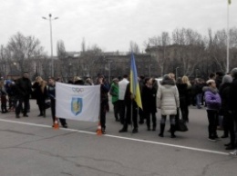 Под стенами ОГА протестовали спортсмены, требуя вернуть прежнего директора СК «Олимпиец»