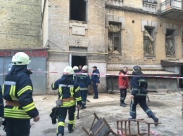 На улице Богдана Хмельницкого обвалилось здание