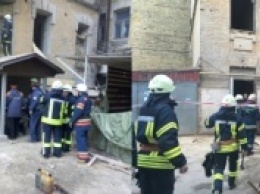 Из-за обвала дома в Киеве по улице Хмельницкого погиб один человек