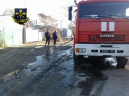 В центре Запорожья сегодня утром тушили масштабный пожар (ФОТО)