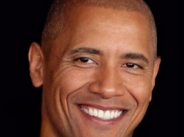 «Единое лицо» Барака Обамы и Дуэйна Джонсона стало хитом Интернета