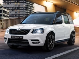 Skoda Rapid и Yeti в версии Monte Carlo доступны для заказа