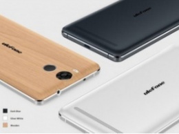 Смартфон Ulefone Power – емкий аккумулятор и тыльная деревянная панель