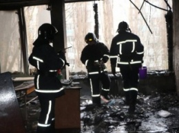 На поселке Котовского горела школа: огнем уничтожено помещение класса