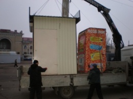 В Заводском районе Николаева демонтировали еще два киоска