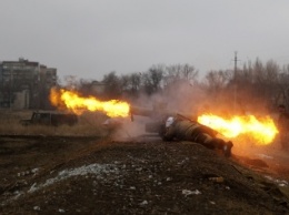 ДРГ боевиков из гранатометов обстреляла опорный пункт возле Новотроицка, - пресс-центр АТО