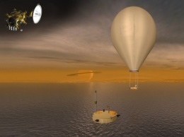 На Титане найдено море с волнами