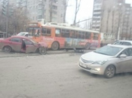 В Воронеже в результате ДТП с троллейбусом пострадал годовалый ребенок
