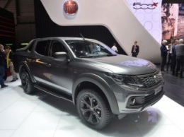 Пикап Fiat Fullback показали в Женеве