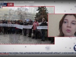 В двух городах Сумской области студенты и преподаватели ПТУ вышли на митинг, - корреспондент