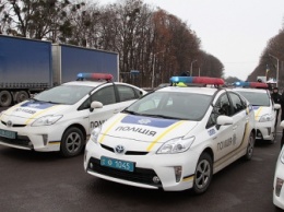 В Харьковской обл. патрульный автомобиль попал в ДТП, есть пострадавший