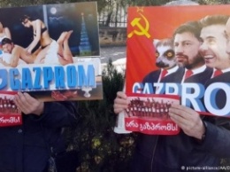 В Грузии - акция против Газпрома и в поддержку Савченко