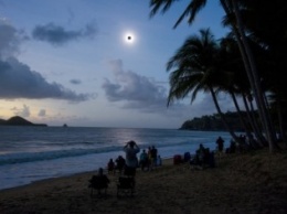 NASA продемонстрировало визуализацию солнечного затмения 8 марта