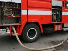В Ровенской области горел торговый центр, огонь тушили более часа