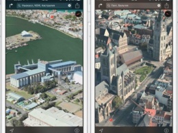 Apple добавила 3D-режим Flyover для 20 новых городов в Европе и США