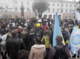 Акцию в поддержку Н.Савченко провели в Виннице