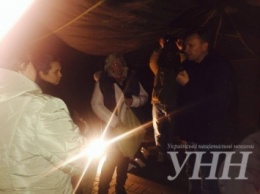 В Кировограде неравнодушные поддерживают митингующих дровами и продуктами