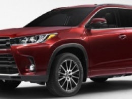 Обновленный Toyota Highlander представят в Нью-Йорке 23 марта