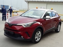 Серийный Toyota C-HR заметили в Турции