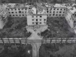 Славянск после боевых действий - вид сверху (видео)