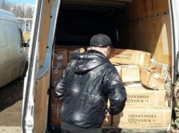 В Донецкой области СБУ задержала три грузовика с контрабандой