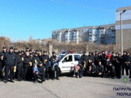 "Солнечные дети" пришли в гости к Патрульной полиции Херсона