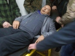 В Киеве при аресте упал в обморок "киборг", оказавшийся заурядным мародером и бандитом