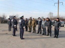 В Долгинцевском районе полицейские и "нацгвардейцы" вышли на поиски правонарушителей (ФОТО)