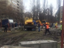 Жители Борщаговки подрались со строителями