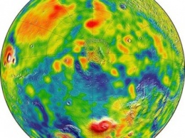 Ученые NASA составили подробную гравитационную карту Марса