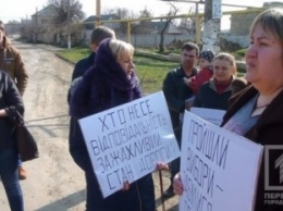Жители пригорода Одессы перекрывали улицу, требуя ремонта проезжей части