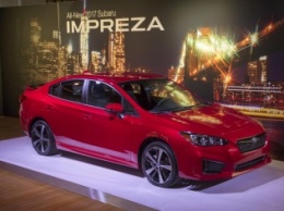 Первые официальные фото Subaru Impreza Sport 2017