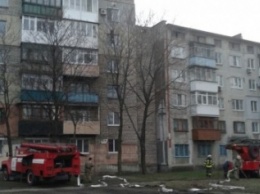 Сегодня вечером пылал один из многоквартирных домов Красноармейска (Покровска)