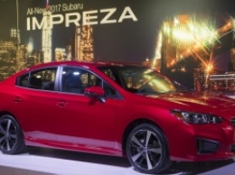 Subaru показала новое поколение седана Subaru Impreza