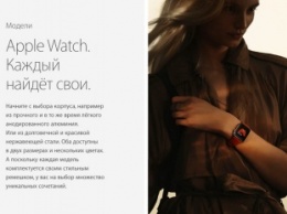 Apple больше не упоминает Apple Watch Edition в главных разделах сайта и рекламе в Apple Store