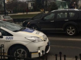 На Пушкинской - тройное ДТП с участием патрульной машины (ФОТО)