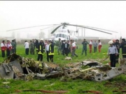 Крушение медицинского вертолета в Иране: погибли 10 человек