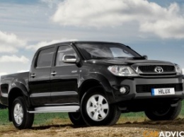 Среди пикапов в РФ лучше всего продается Toyota Hilux