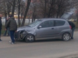 В Кировограде произошло ДТП - столкнулись два автомобиля. ФОТО
