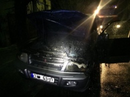 В Ужгороде горел автомобиль: очередной поджог (ФОТО)