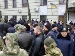 На митинге в Харькове избили активиста