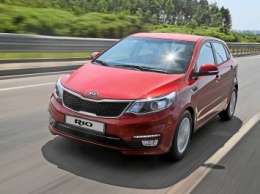 KIA Rio - самая популярная модель на Урале