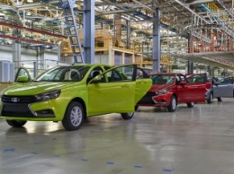 Спрос на автомобили LADA в Петербурге вырос на 20%